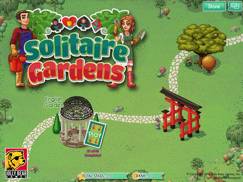 Solitaire Gardens Screenshot