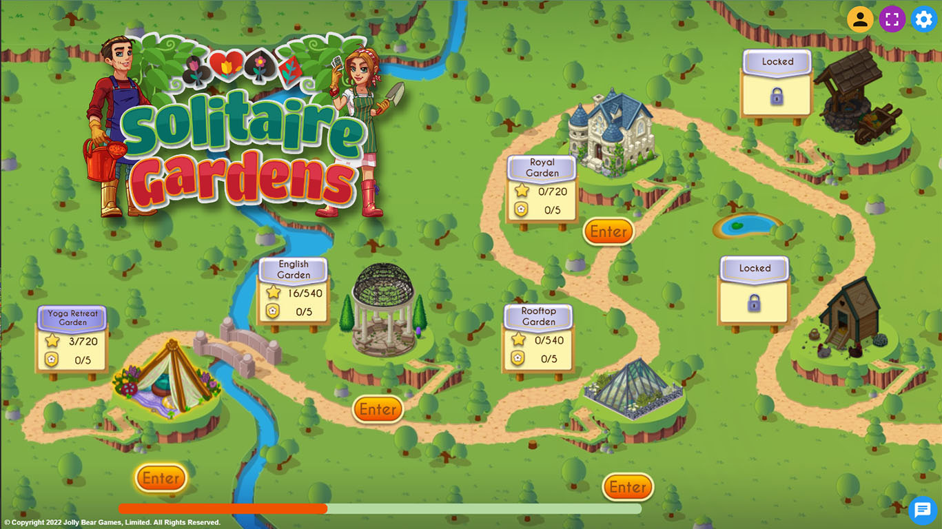 Solitaire Gardens Screenshot